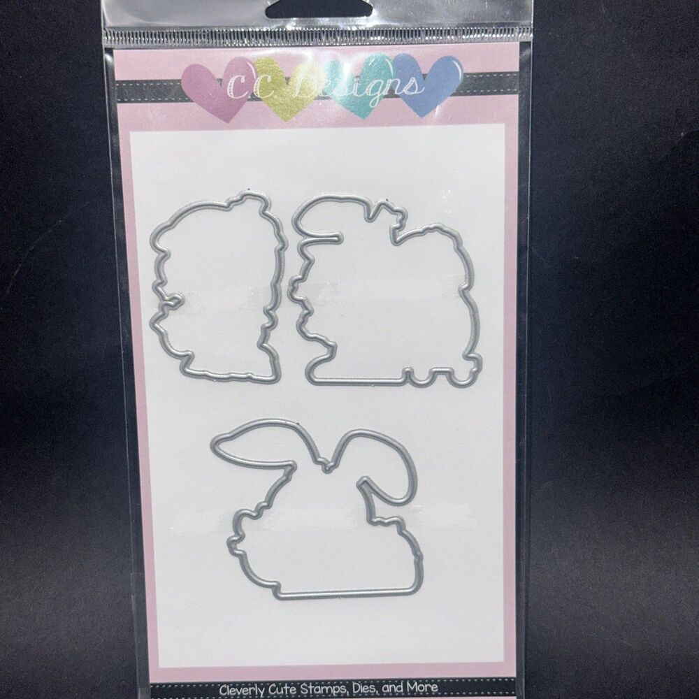 C.C. Designs Tiny Easter outline die OD96 Dies only